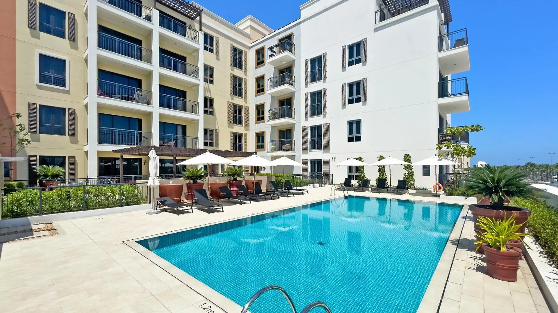 Ocean View 2Br With A Pool & Gym, 2 Min To Beach Dubai United Arab Emirates